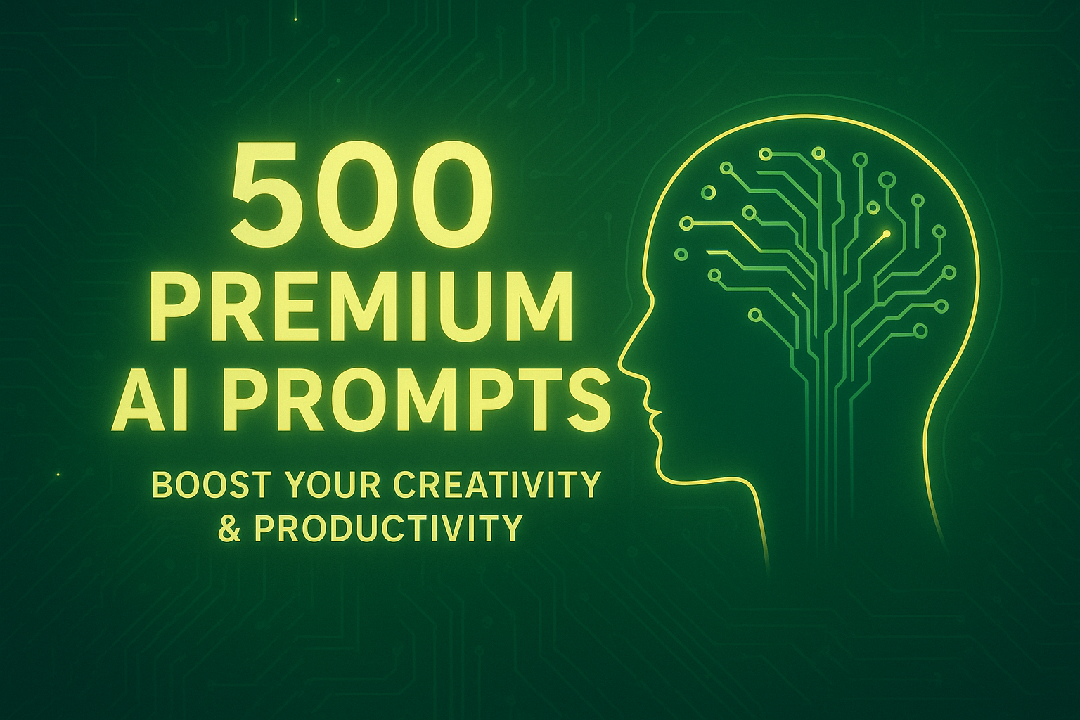 500 premium ai prompts for everyday success (chatgpt + gemini ready) 500 premium ai prompts for everyday success (chatgpt + gemini ready)